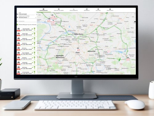 Géolocalisation : votre flotte en temps réel